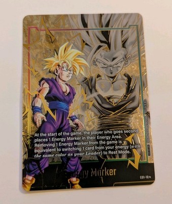 Dragon Ball Fusion World - Energy Marker (E01-10) - Son Gohan Childhood - Gold