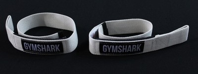 Gymshark Unisex Adult's Webbed Durable Lifting Straps CG2 Off-White One Size NWT