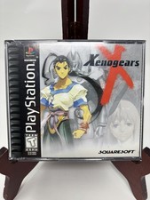 Xenogears PS1 PlayStation 1 Complete CIB + Reg Card Black Label