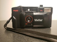 Vivitar Point N Shoot 35mm Film Camera Not Working For Parts PS:20