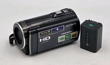 No Charger Or SD Card Sony Handycam HDR-CX110 HD Camcorder Video Camera BLACK