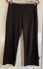 Nike Black Capri Leggings Yoga Workout Pants Women  s Sz S Inseam 24  