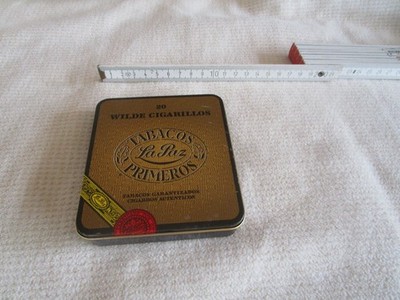 Blechdose Cigarillos La Paz Tabacos Primeros