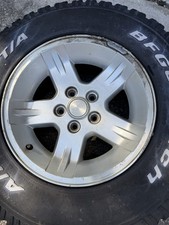 Jeep Tj Wrangler Oem Ravine 15x8 5x4.5 Aluminum Wheel 5 Spoke 2004-2006