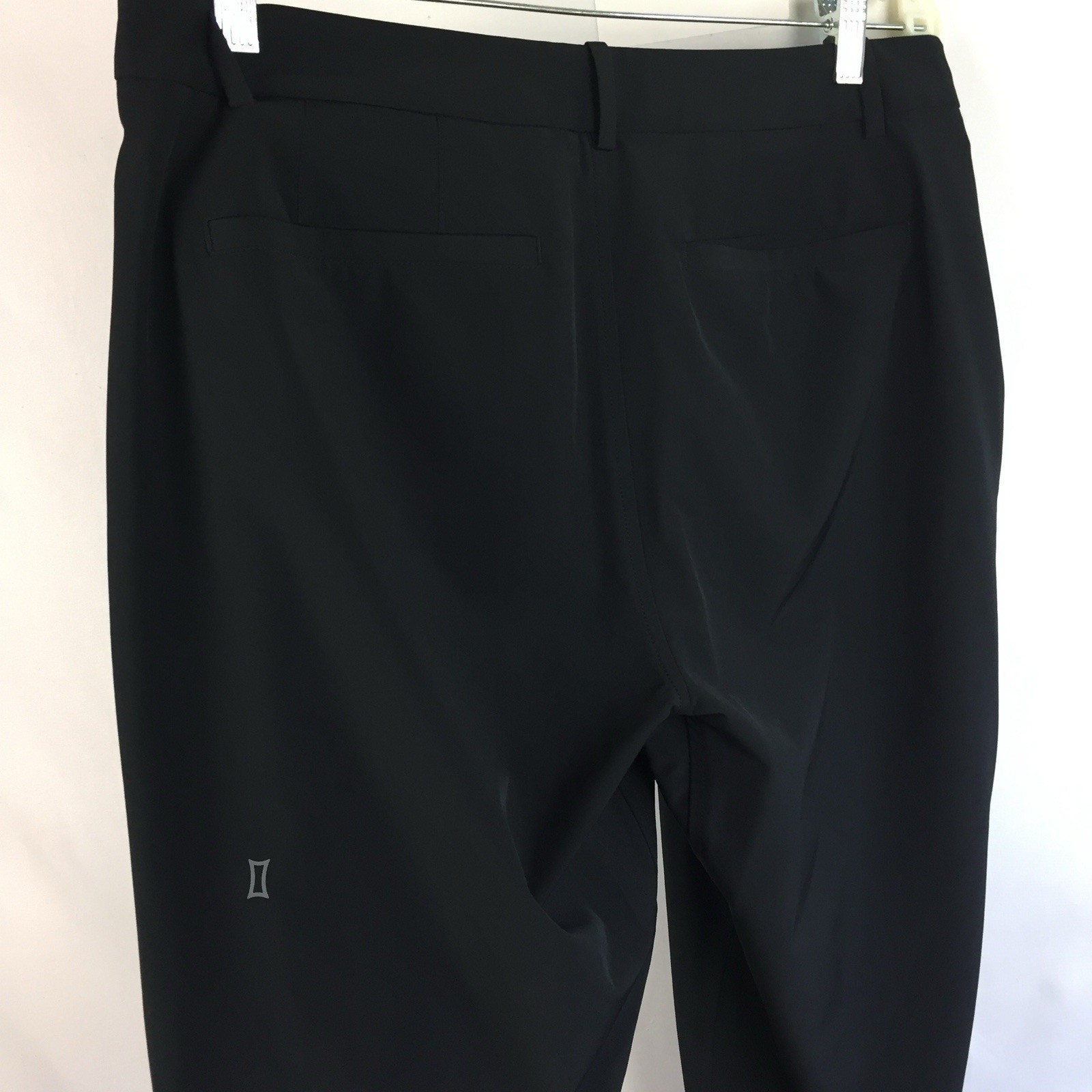 Kit and Ace Navigator Commute Pants Mens 34x32 Stretch Pockets Flat Front Black
