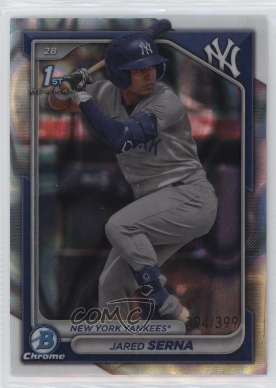 2024 Bowman Chrome Prospects Lava Refractor 394/399 Jared Serna #BCP-68 12kh