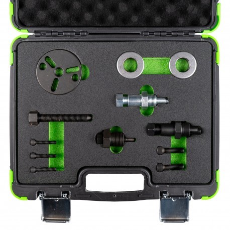 Kit dépose embrayage compresseur clim pour démonter sans extracteur universel