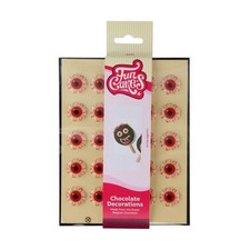 FunCakes Schokoladendekoration Halber Augapfel Halloween 12St/25 g