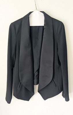 Michael Kors Black Tuxedo Blazer Jacket