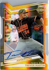 2022 Panini Elite Extra Edition /24 Trevor Martin #48 Auto