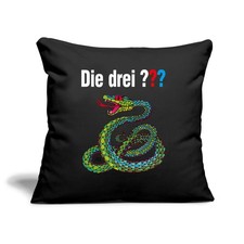 Die Drei Fragezeichen und die singende Schlange Kissenbezug 45 x 45 cm, One size