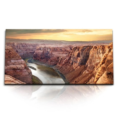 120x80cm Kunstdruck Bilder Colorado River USA Grand Canyon Schlucht