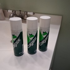 3 NOS Colgate Lime Shave Cream 2.25oz