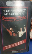 Sweeney Todd The Demon Barber of Fleet Street (1983 Play VHS) Angela Lansbury