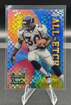 2024 Topps Chrome - All-Etch Terrell Davis #CAE-TD X-Fractor