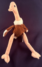 TY - Teenie Beanie Babies - Stretchy the Ostrich - 1993 - McDonald's - ABA3a