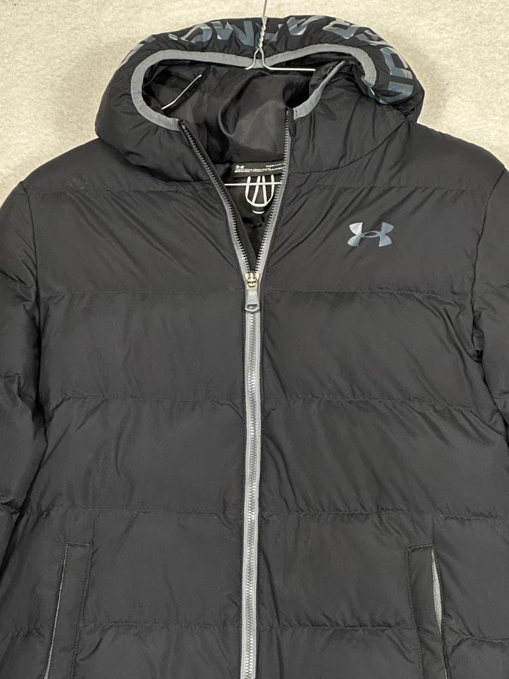 Chaqueta acolchada Under Armour juvenil talla M negra Foto 2 de 4