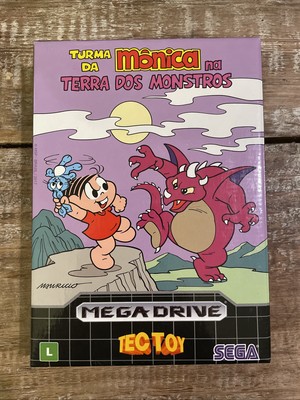 Turma da Monica na terra dos monstros for Sega genesis mega drive TecToy new