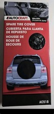 Autocraft Spare Tire Cover AC518 30-32 Inch Black - Water Resistant