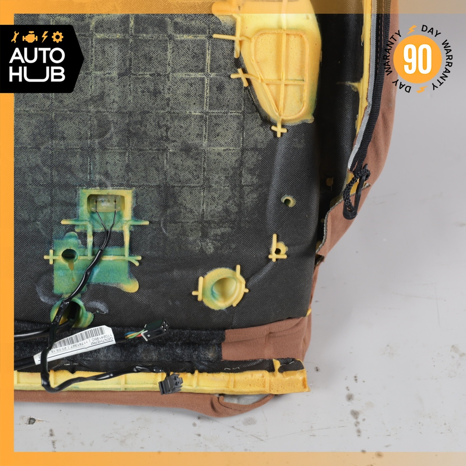 14-17 Maserati Ghibli M157 Front Right Lower Bottom Seat Cushion OEM 68k