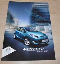 Mazda 2 Facelift Brochure Prospekt RU