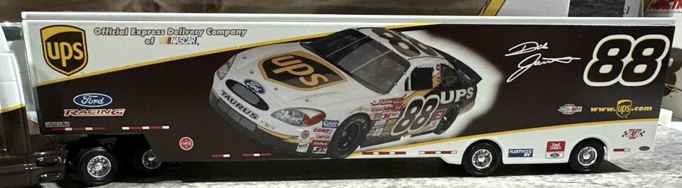 2003 Dale Jarrett #88 UPS Hauler Transporter 1/64 Action Nascar Diecast - Image 2 of 4