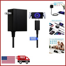 Compact Travel Charger for PS Portal Remote Player and Gaming Controllers