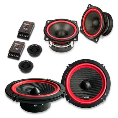 Cerwin-Vega V6525 6.5'' 3-Way Component Car Audio Speakers - 720W Max Power