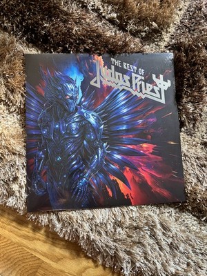 Judas Preist  The Best Of Judas Priest  Liquid Filled Vinyl Bad World   
