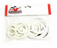 Bally Trio Pinball Machine Replacement Repair Rubber Ring Kit White