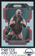Rampage Brown 2022 Panini Prizm WWE RC Silver Prizm Wrestling Card