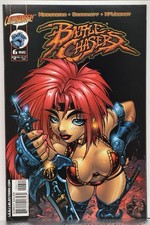 BATTLE CHASERS #6 ADAM WARREN RED MONIKA VARIANT COVER CLIFFHANGER/IMAGE NM