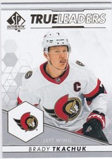 2022-23 SP Authentic #TL-14 Brady Trachuk True Leaders Senators
