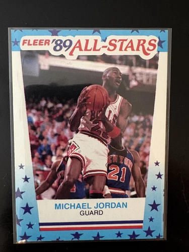 1989-90 Fleer - All-Stars Stickers Michael Jordan #3