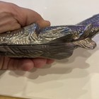 Silver Fish Vintage Art Figurine Koi Carp Fisherman Vintage Angler — photo 4