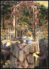 Rose Scented - Chart Counted Cross Stitch Patterns Needlework DIY DMC Color