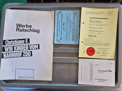 Christiane F. Wir Kinder Vom Bahnhof Zoo Press Kit German Marketing