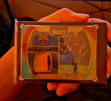 2016/17 NEYMAR JR PANINI SELECT PATCH TIE-DYE PRIZM /30 GIOCATORI INDOSSATI JERSEY CARD