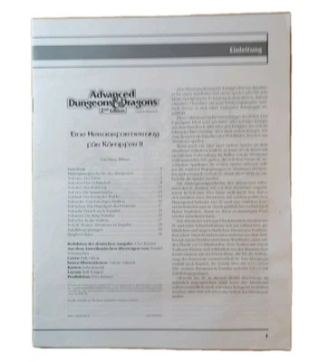 AD&D 2. Edition: Eine Herausforderung für Kämpfer II (2) 9427 (TSR/1994) DEUTSCH - Bild 1 von 4