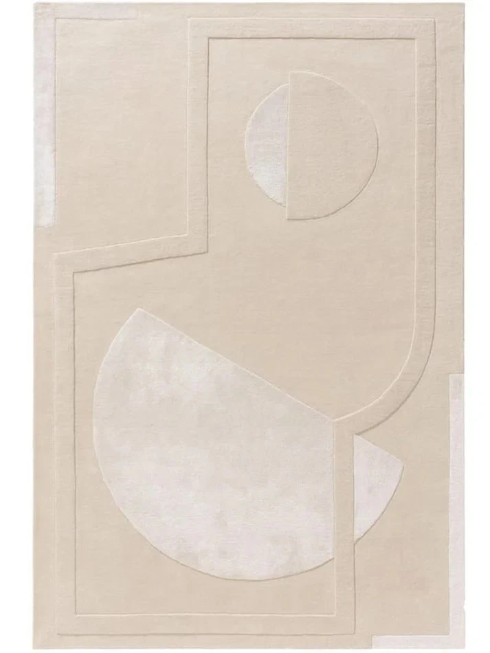 NZ Wool & Silk Hand Tufted RugWith a plush 8mm to 10mm pile height, this rug - Image 2 of 3