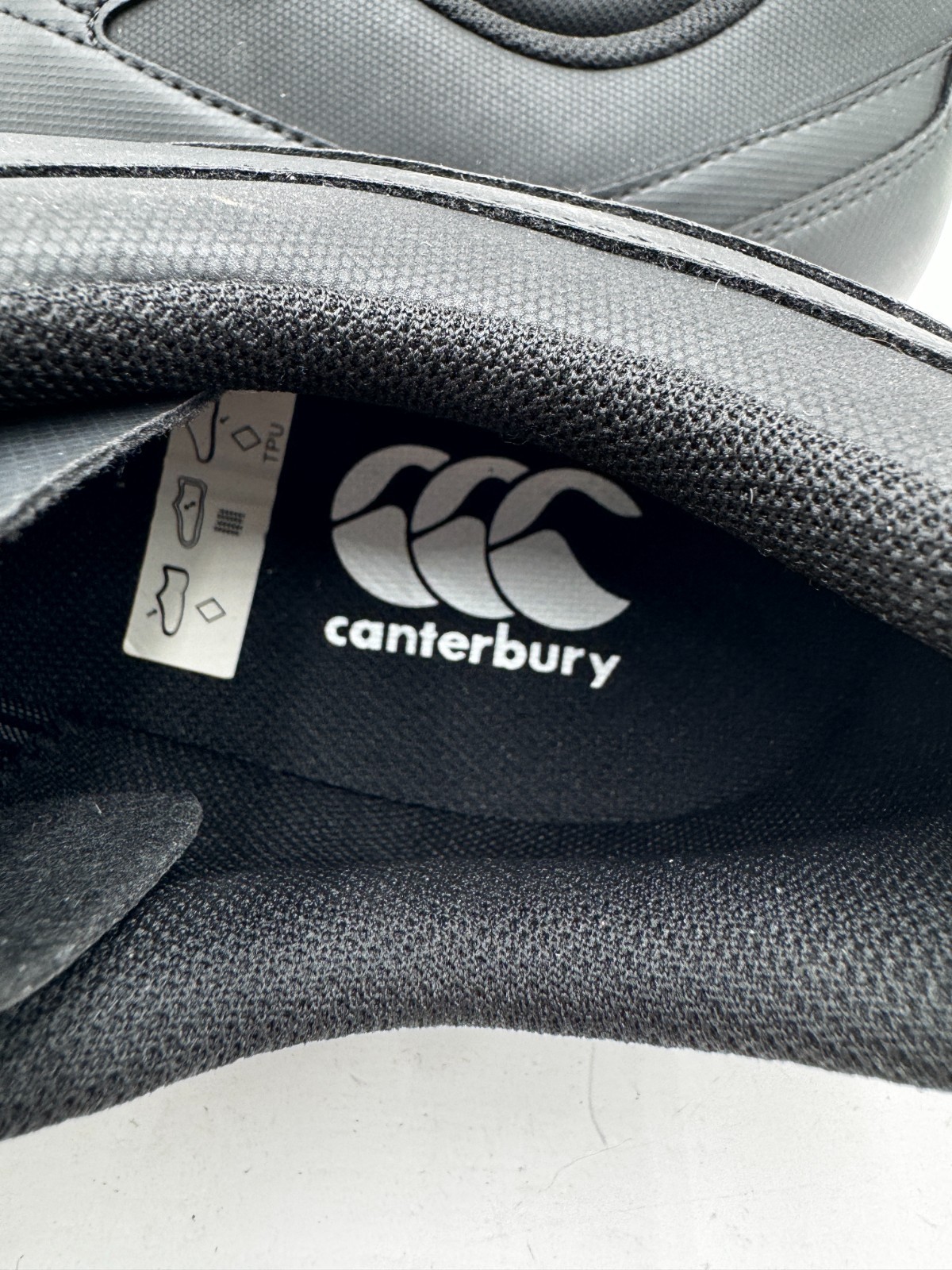 Canterbury CCC Phoenix Raze SG AU Mens Sneakers 13 Black Soft Ground Rugby Boots