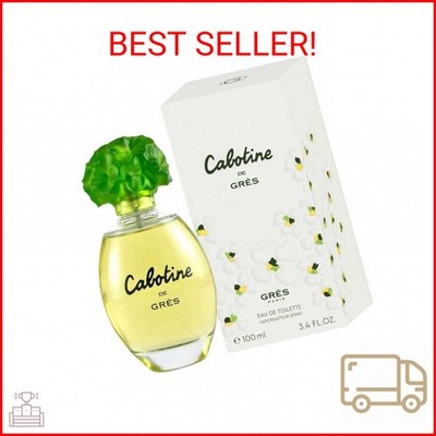 Parfums Gres Cabotine Eau De Toilette Spray for Women, 3.4 Ounce