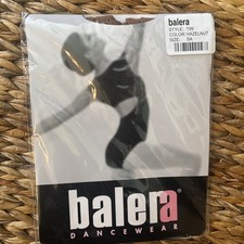 Footed Dance Tights Balera Dancewear T99 Hazelnut Small Adult SA