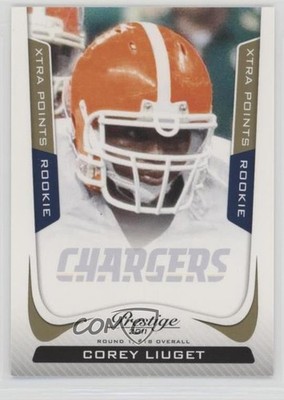 2011 Panini Prestige Xtra Points Gold 62/250 Corey Liuget #222 Rookie RC 1j8