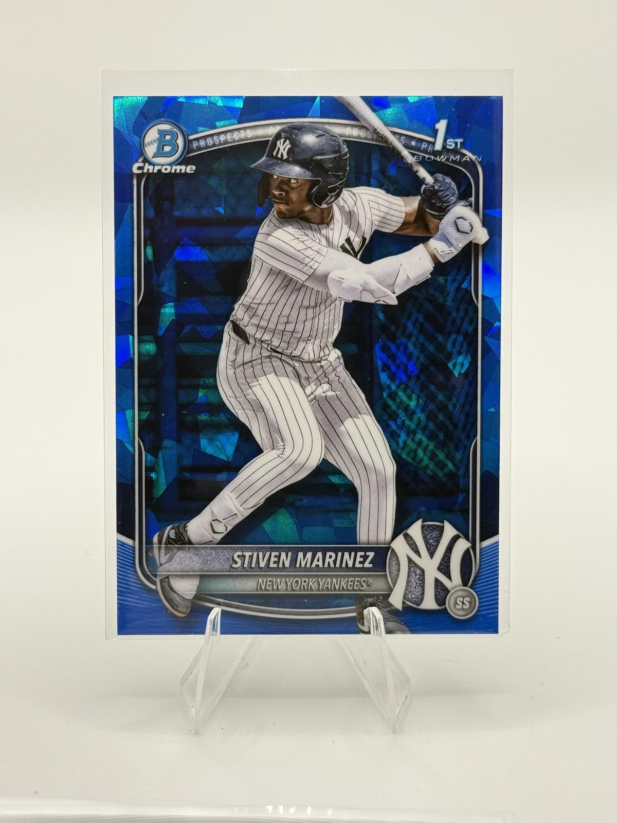 2025 Bowman Chrome Sapphire Edition #BCP-189 Stiven Marinez Prospects