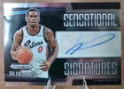 Jalen Duren Auto 2024-25 Prizm Black Detroit Pistons