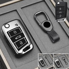 Tpu Car Key Fob Case Cover Bag For Vw Golf Polo Mk7 Karoq Skoda Seat Leon Tiguan Tpu Car Key Fob Case Cover Bag For Vw Golf Polo Mk7 Karoq Skoda Seat Leon Tiguan