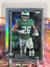 2025 Topps Chrome Saquon Barkley Refractor #248 Eagles
