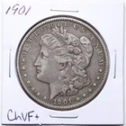 1901 $1 Morgan Silver Dollar in Choice VF+ Condition #5959