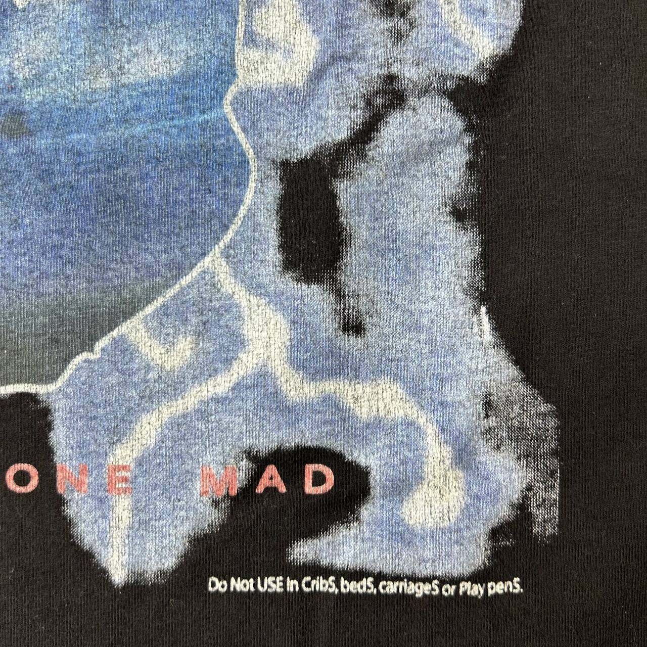 Bape x Bathing Ape 'Worlds Gone Mad' Lightning Graphic T-Shirt Size Medium Black thumbnail 3